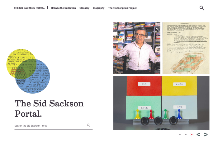 The Sid Sackson Portal